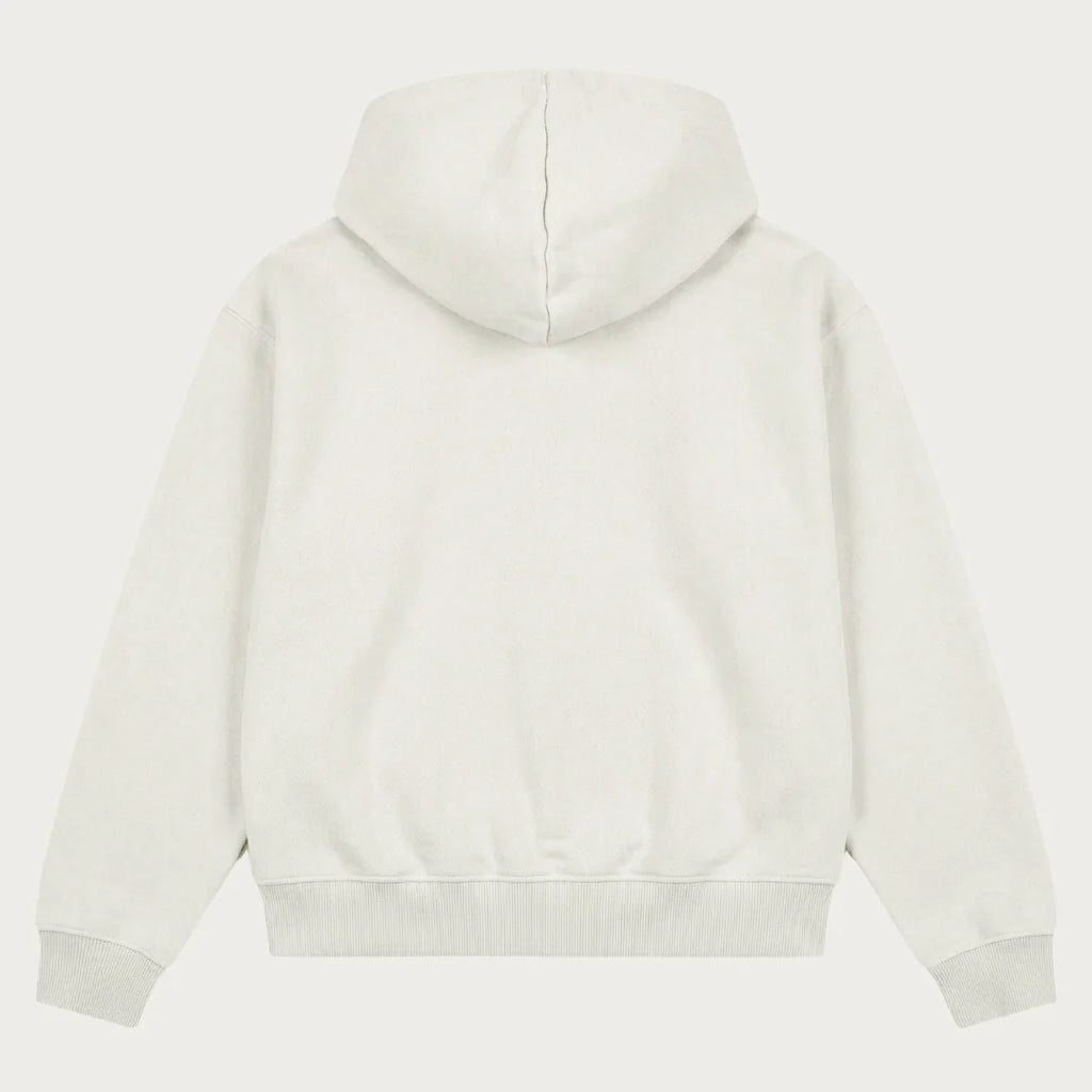 CREAM BASIC HOODIE