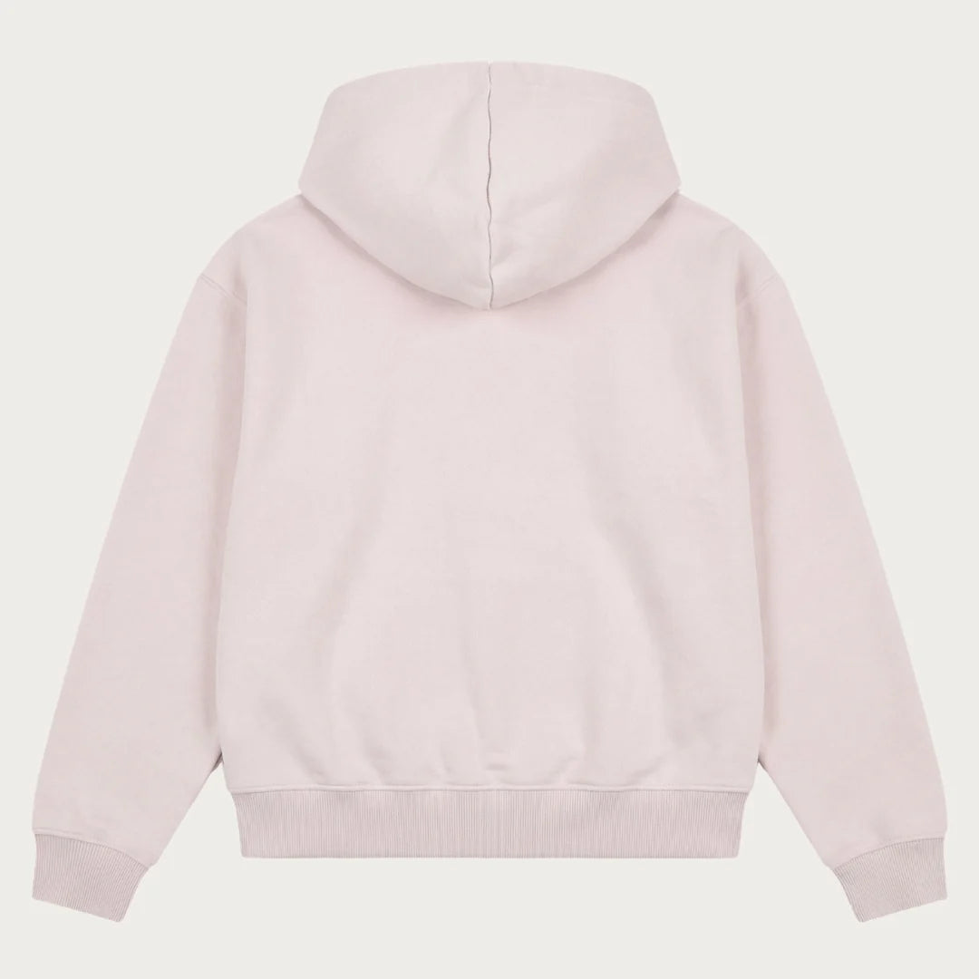 PINK BASIC ZIP HOODIE