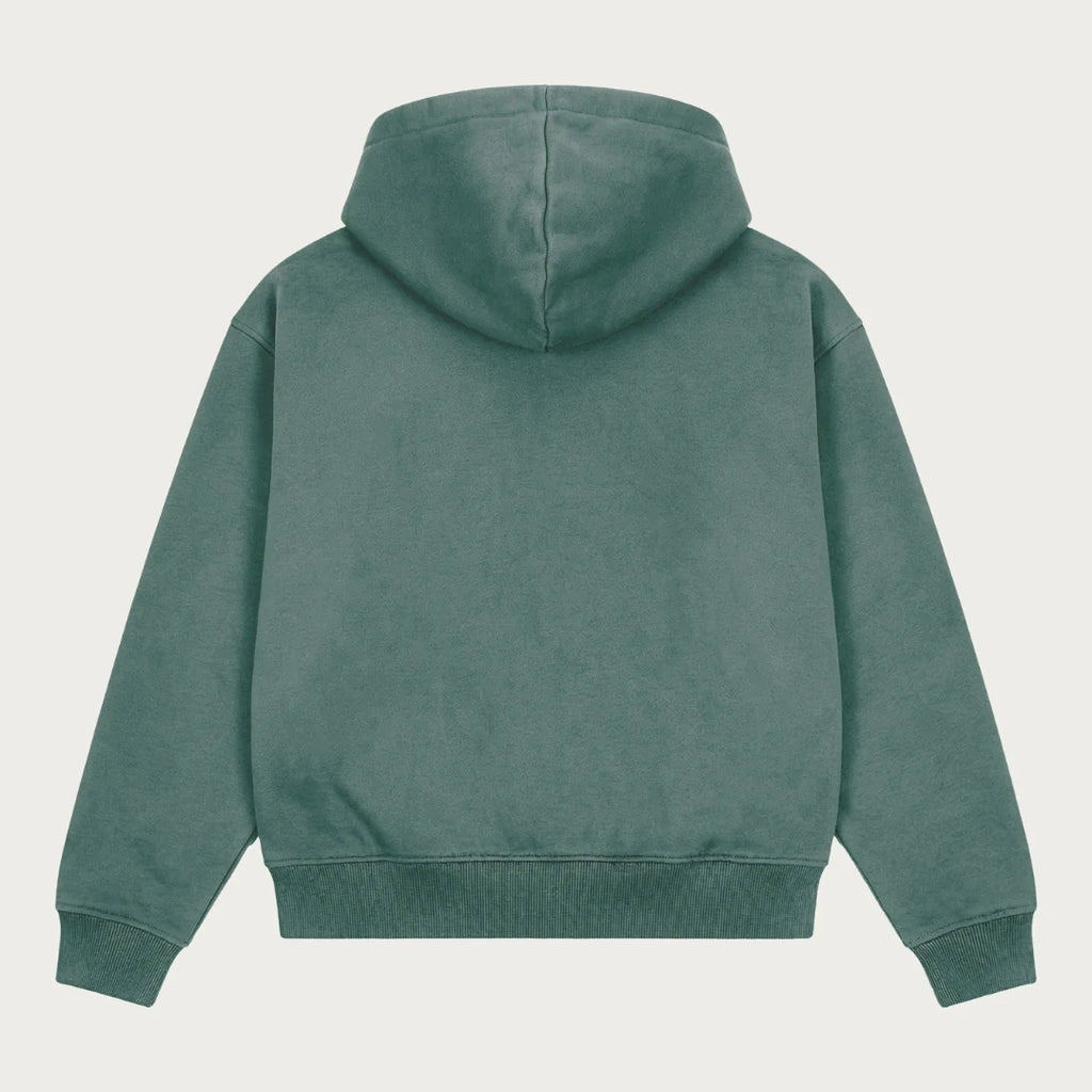 DARK GREEN BASIC HOODIE