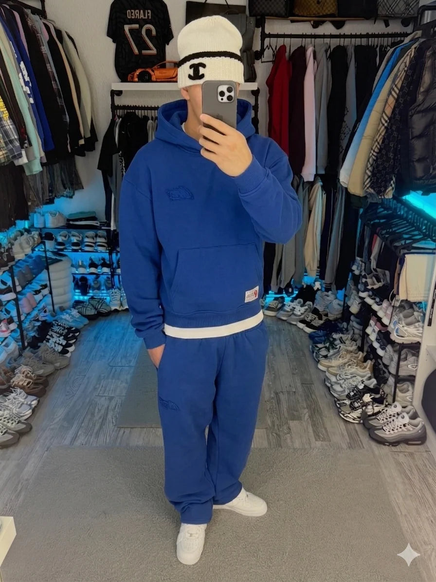 ROYAL BLUE BASIC HOODIE