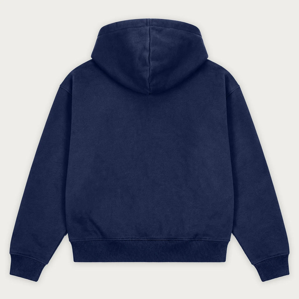 NAVY BASIC HOODIE