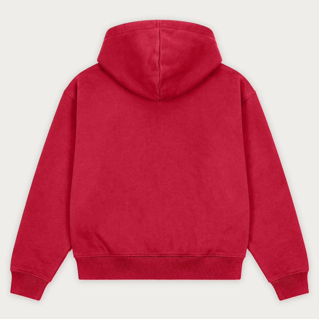 RED BASIC HOODIE