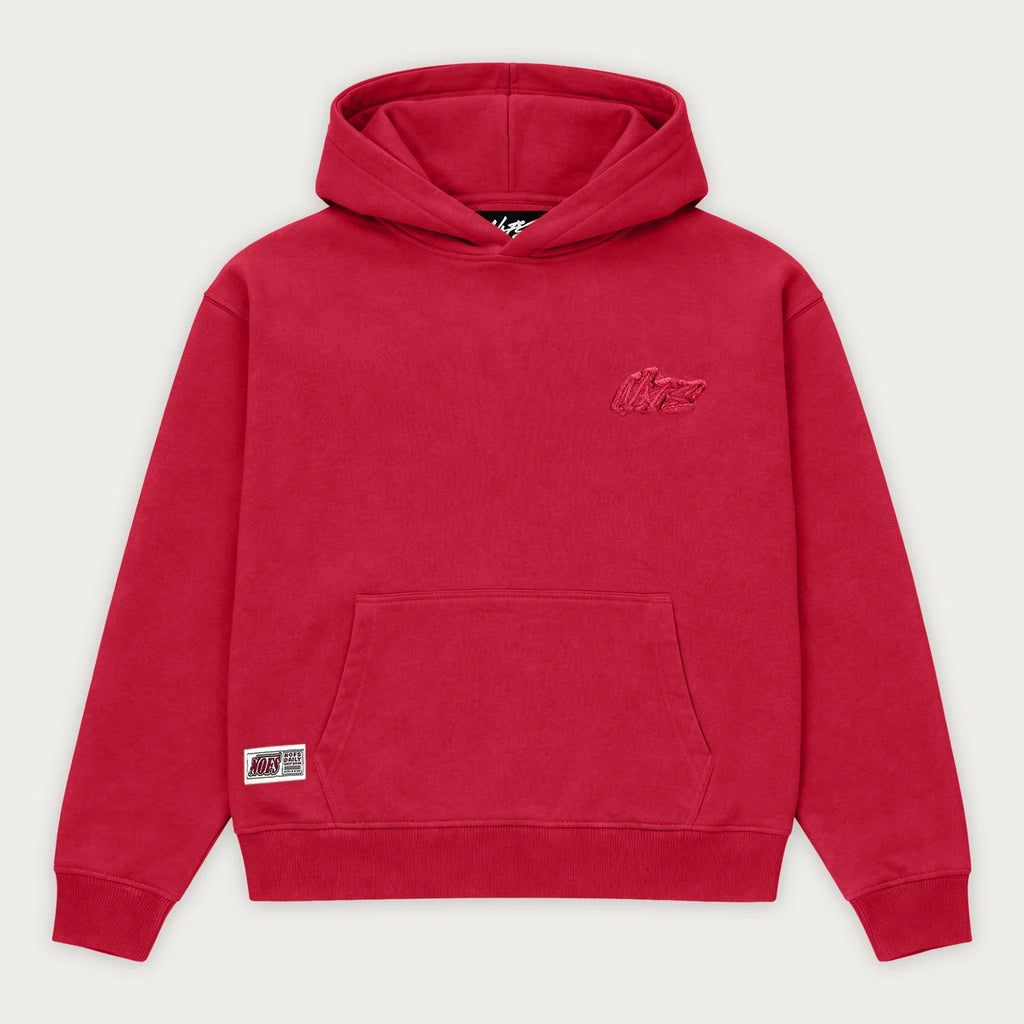 RED BASIC HOODIE