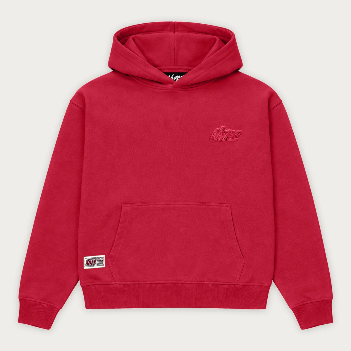 RED BASIC HOODIE