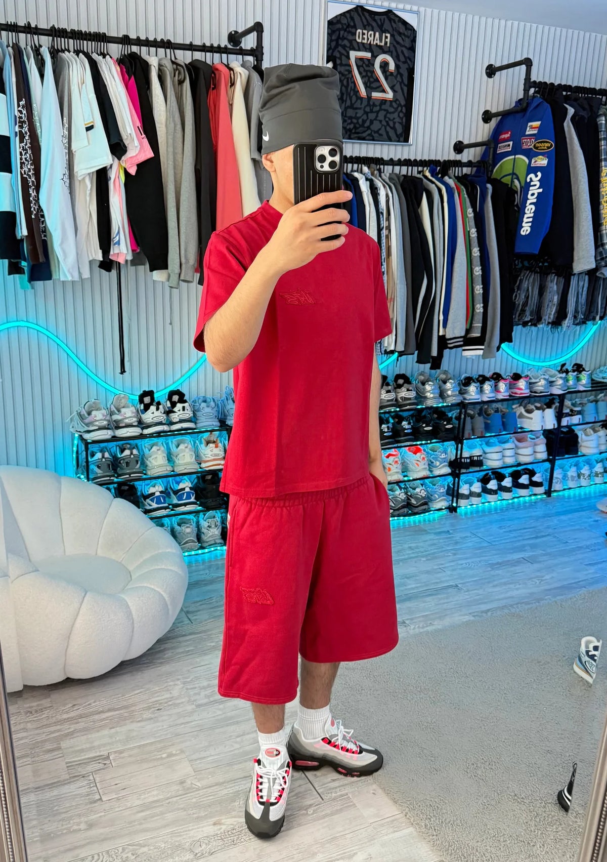 RED BASIC TEE