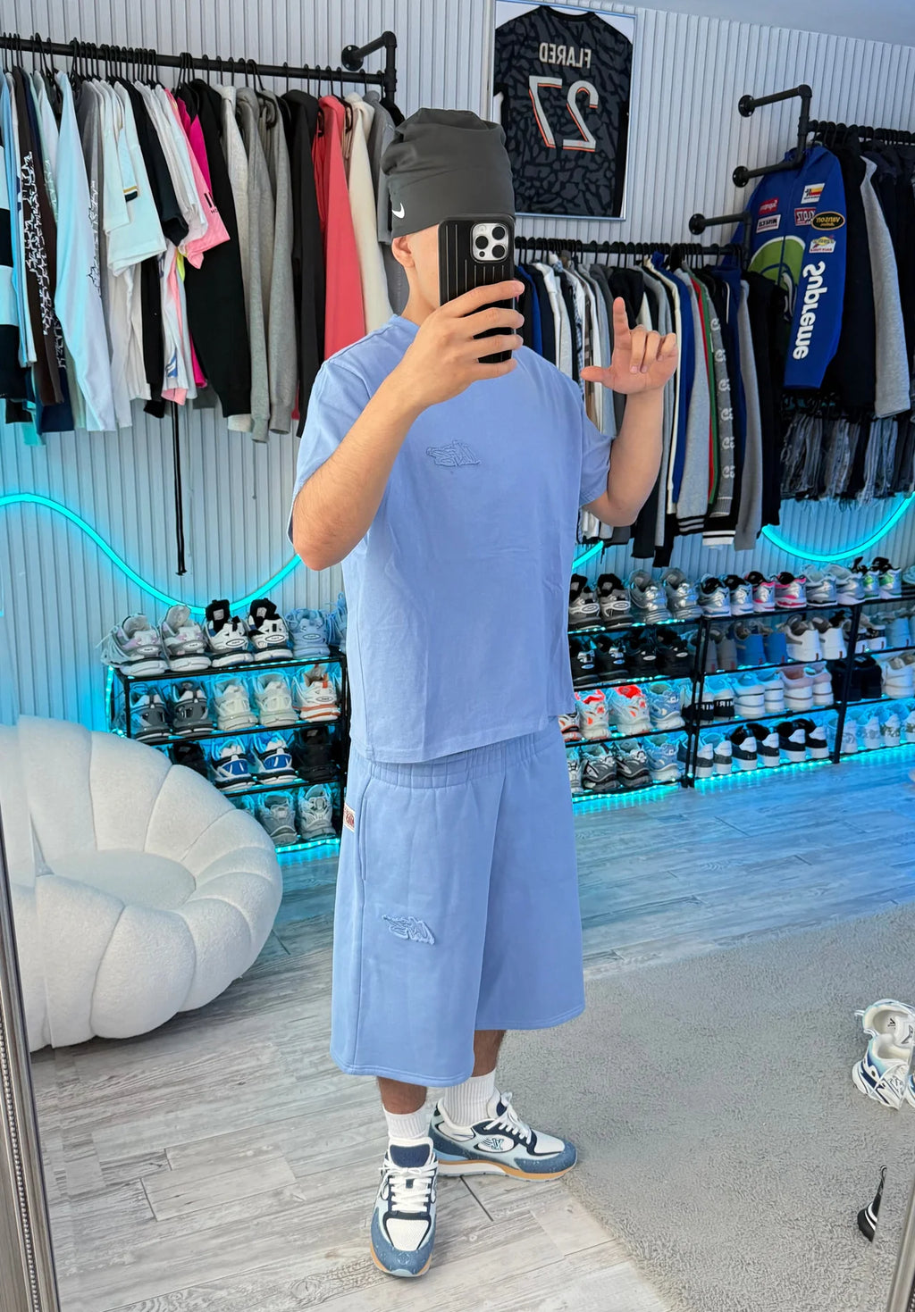 SKY BLUE BASIC TEE