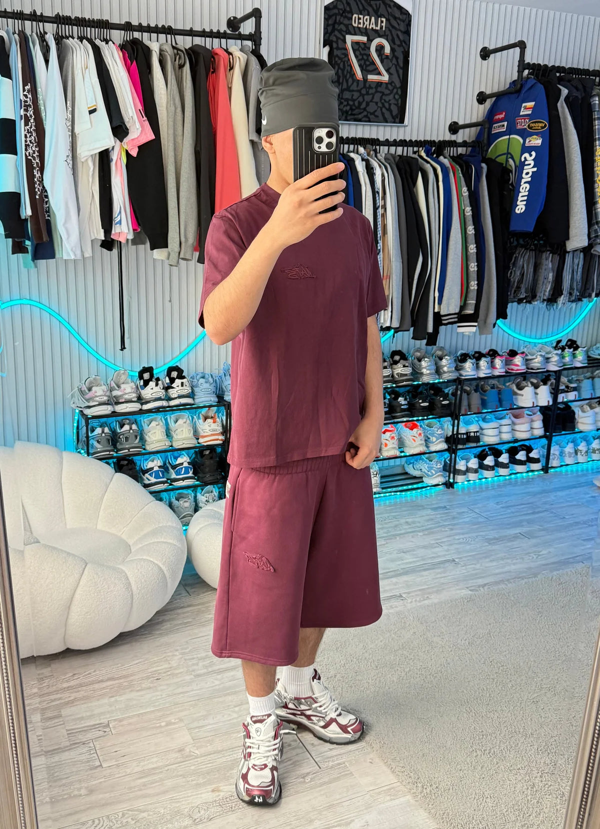 PURPLE BASIC TEE