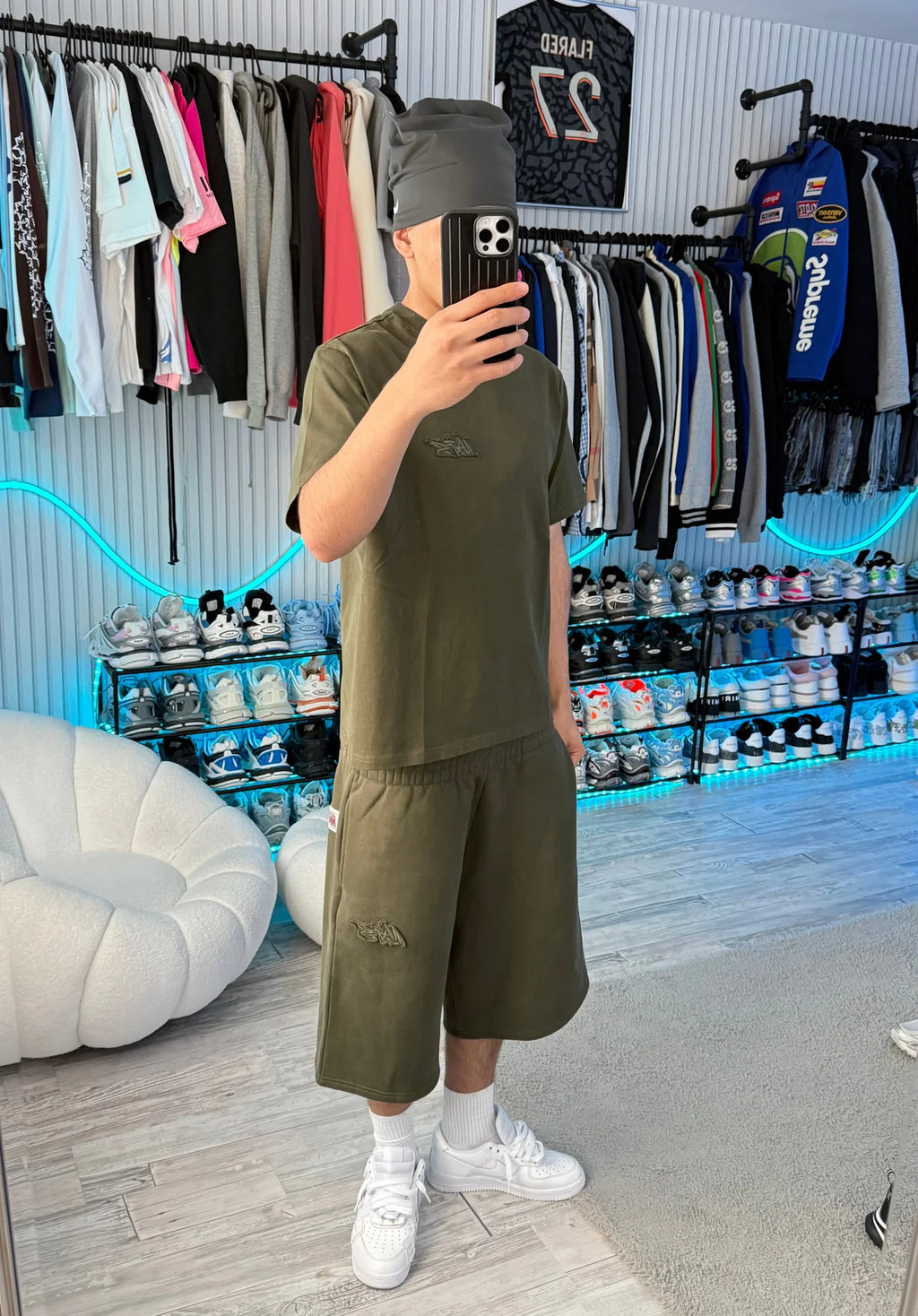 DARK OLIVE BASIC TEE