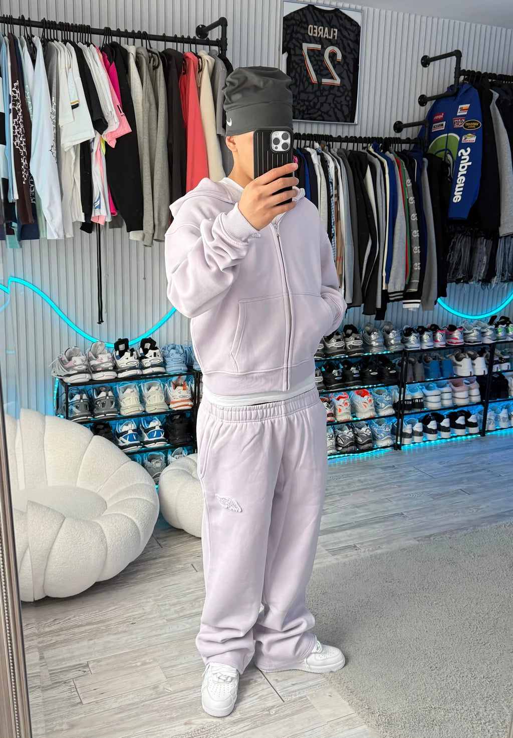 LILAC BASIC OPEN LEG JOGGER