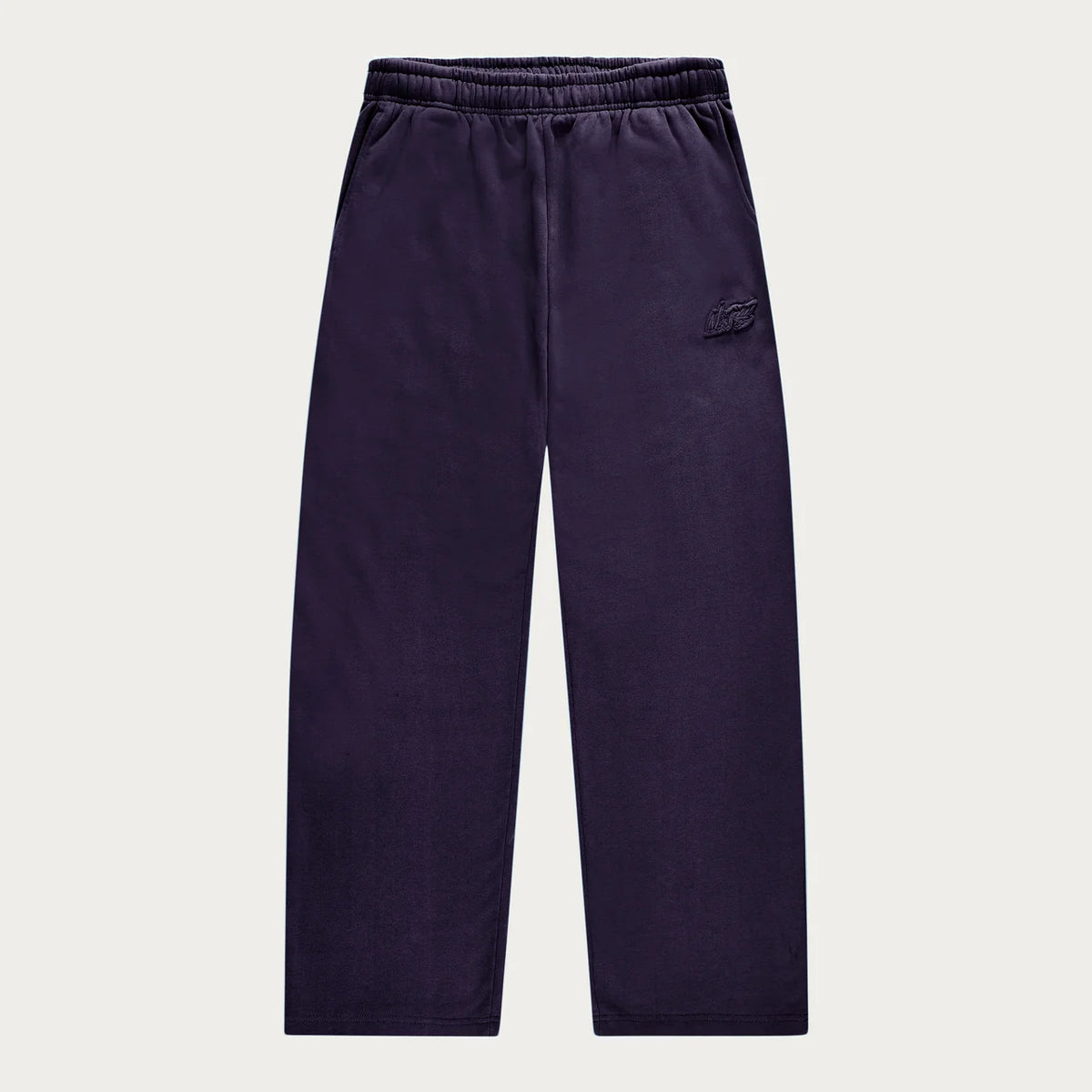 DARK PURPLE BASIC OPEN LEG JOGGER