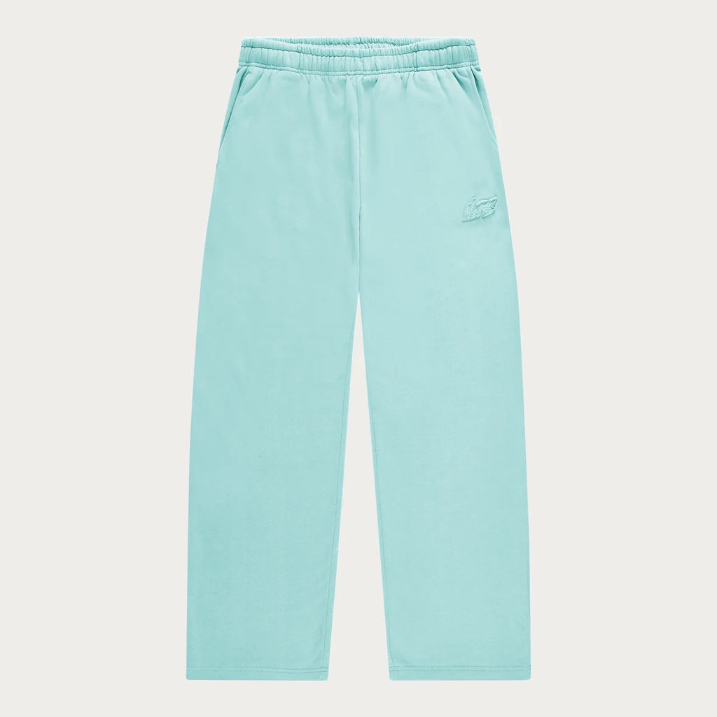 TURQUOISE BASIC OPEN LEG JOGGER