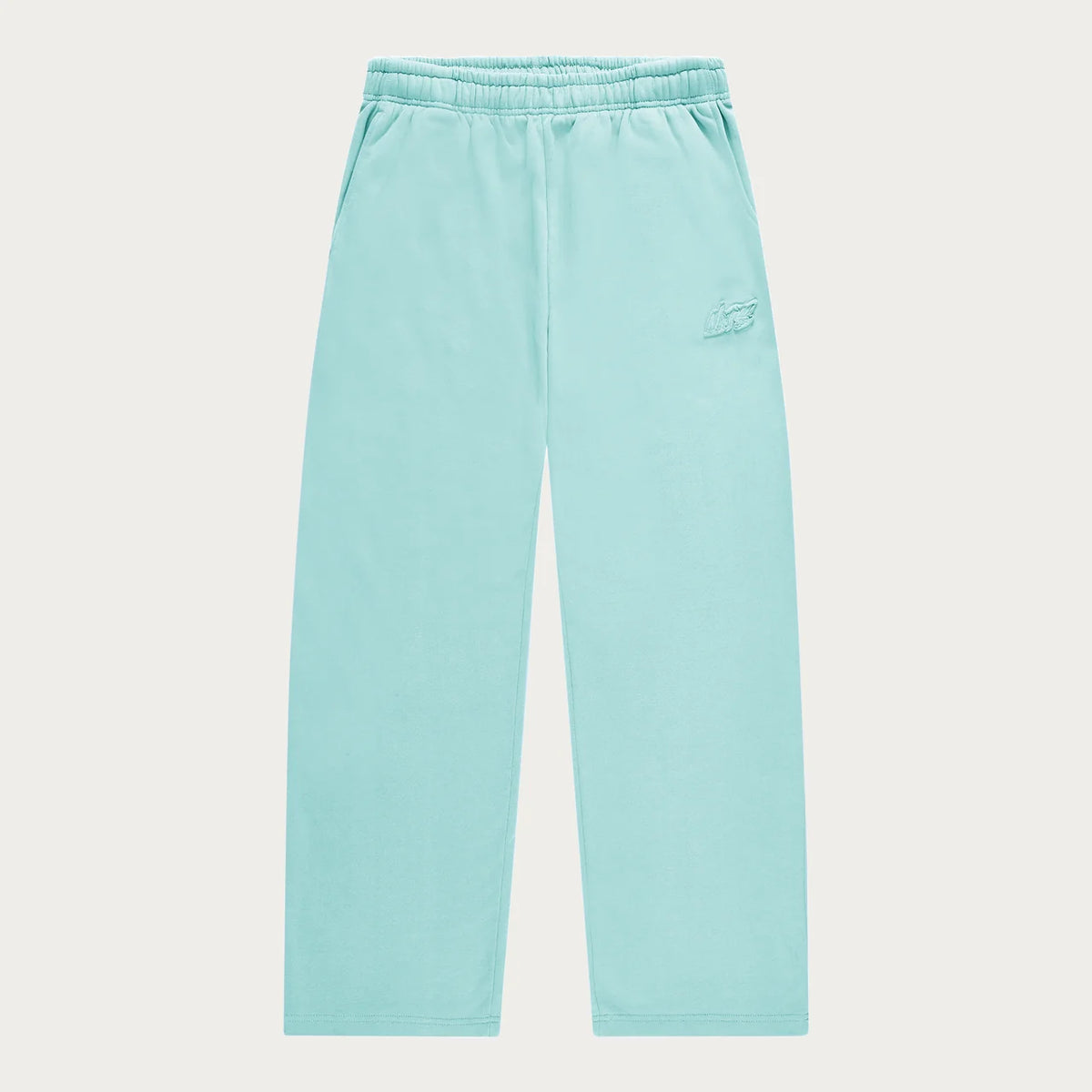 TURQUOISE BASIC OPEN LEG JOGGER