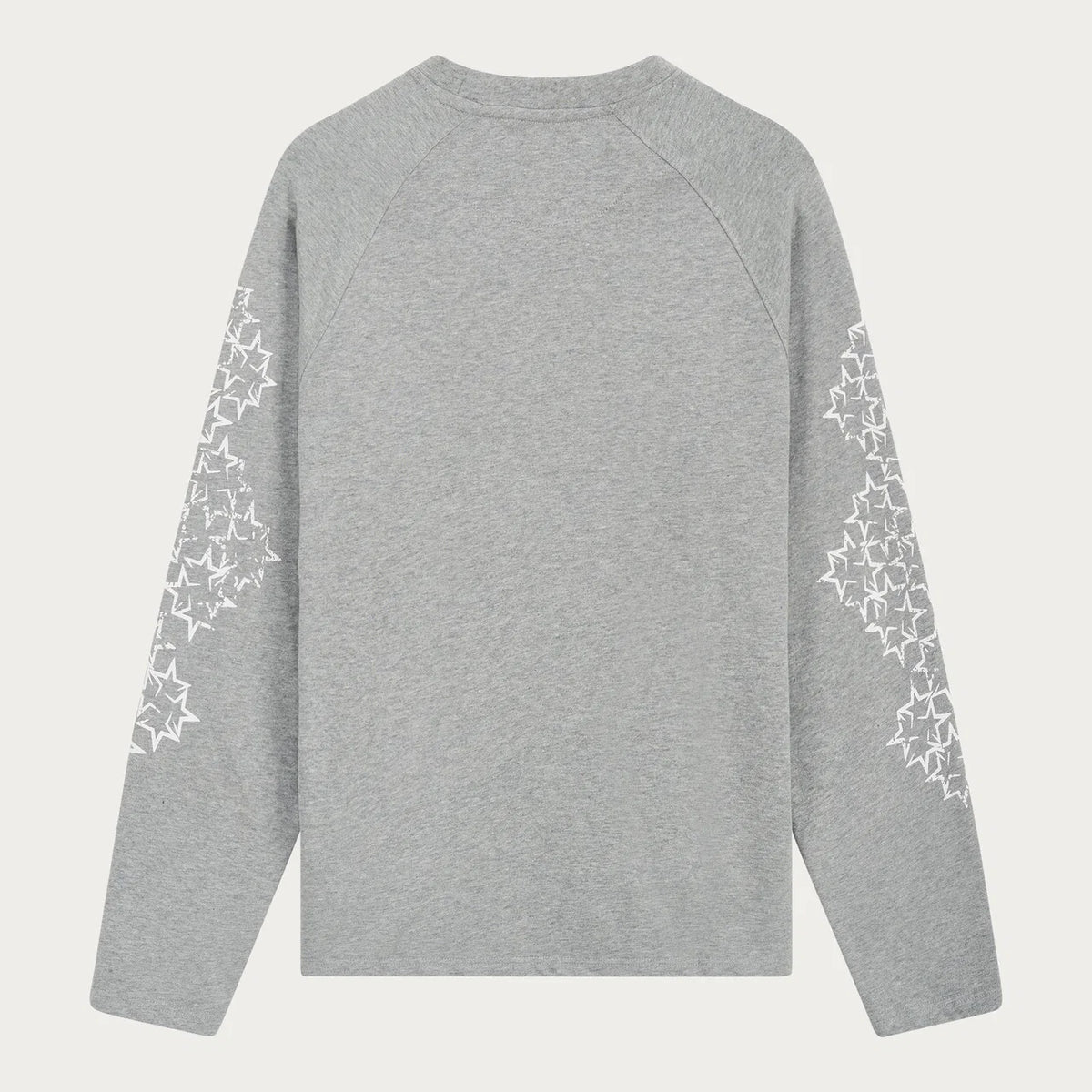 GREY/WHITE STAR LONGSLEEVE