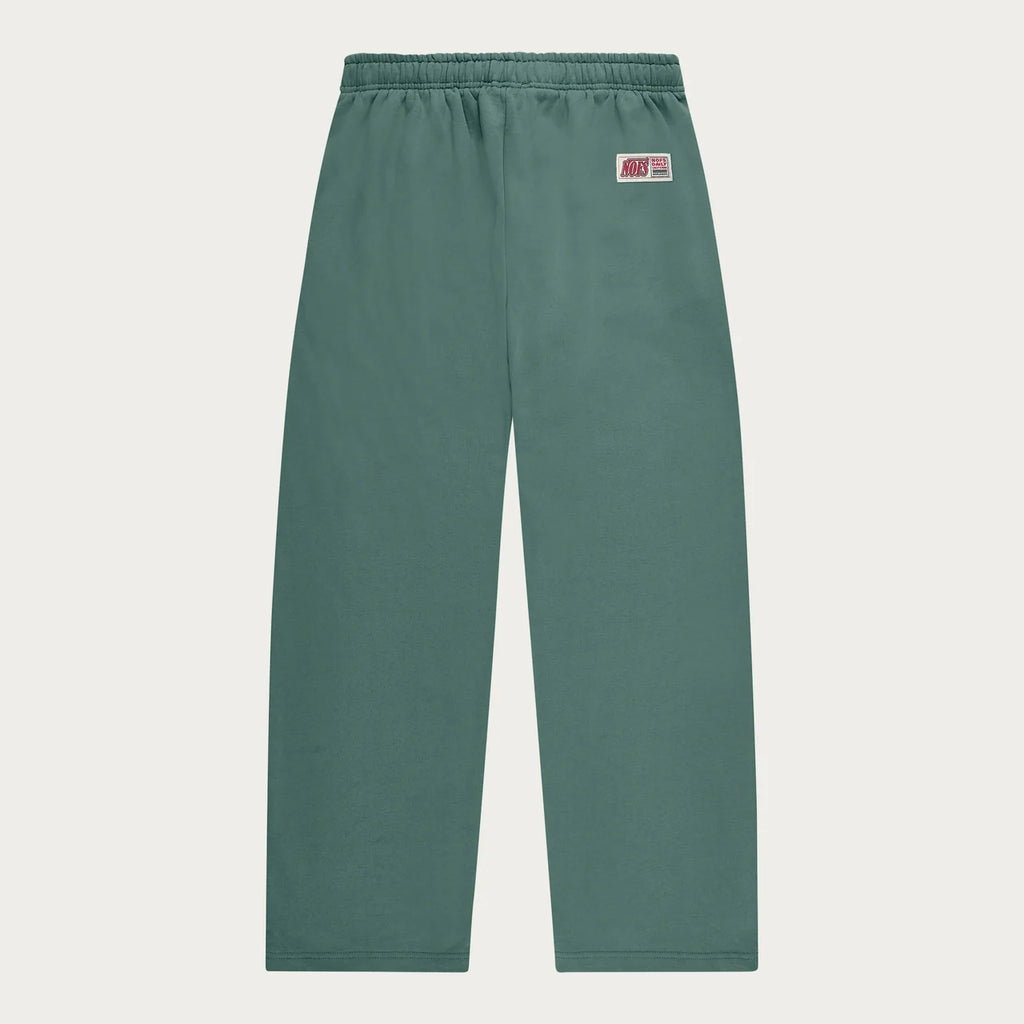 DARK GREEN BASIC OPEN LEG JOGGER
