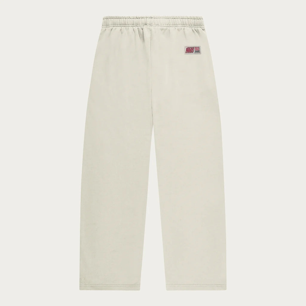 CREAM BASIC OPEN LEG JOGGER