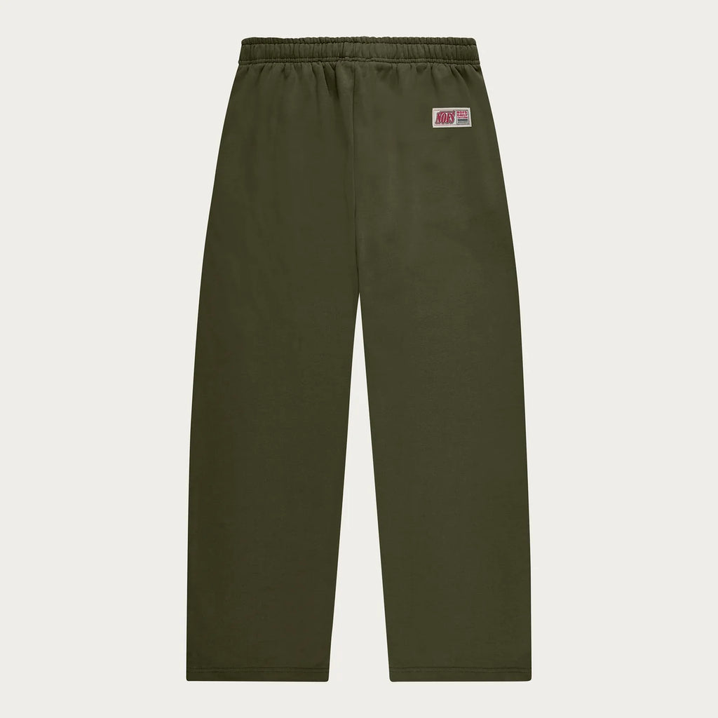 DARK OLIVE BASIC OPEN LEG JOGGER