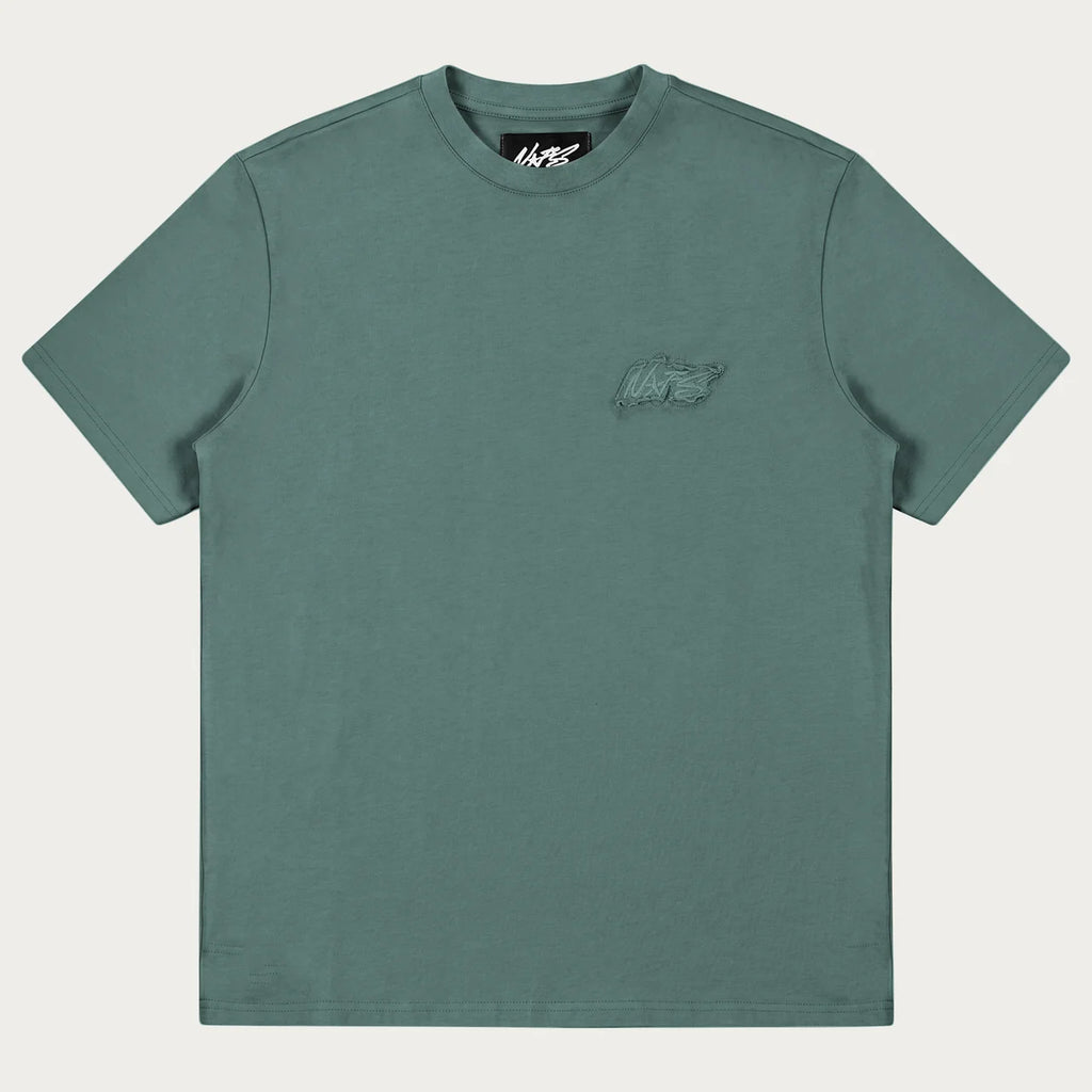 DARK GREEN BASIC TEE