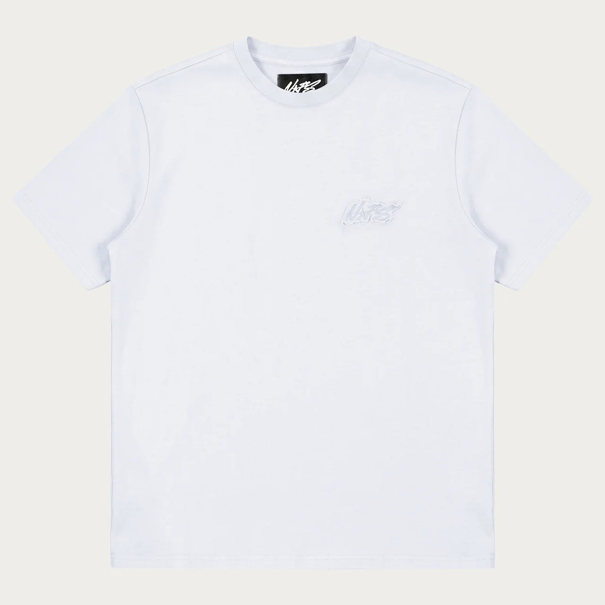 WHITE BASIC TEE